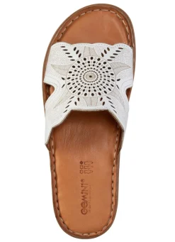 Damen Gemini Pantolette aus Nappaleder mit Perforation