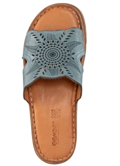 Damen Gemini Pantolette aus Nappaleder mit Perforation