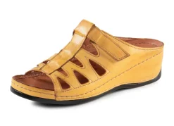 Damen Gemini Pantolette aus teilweise schattiertem Rind-Nappaleder