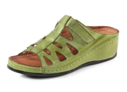 Damen Gemini Pantolette aus teilweise schattiertem Rind-Nappaleder