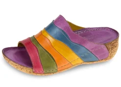 Damen Gemini Pantolette in pfiffiger Optik