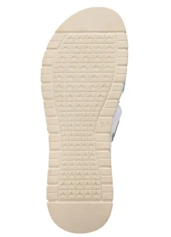 Damen Gemini Sandale mit dekorativen Lederblüten