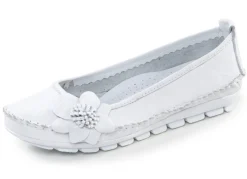 Damen Gemini , schicke Damen-Ballerinas, Weite G, mit herausnehmbarem Fußbett