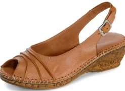 Damen Gemini , schicke Damen-Sandaletten, Weite G, mit Gummizug