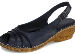 Damen Gemini , schicke Damen-Sandaletten, Weite G, mit Gummizug