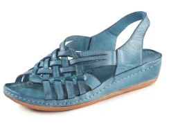 Damen Gemini , schicke Damen-Sandalen, Weite G, mit Gummizug