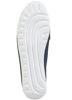 Damen Gemini Slipper aus Nappaleder mit Lederspange