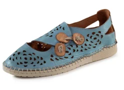 Damen Gemini Slipper mit luftigen Durchbrüchen