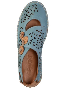 Damen Gemini Slipper mit luftigen Durchbrüchen