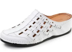 Damen Gemini , sommerliche Damen-Clogs, Weite G, mit Gummizug
