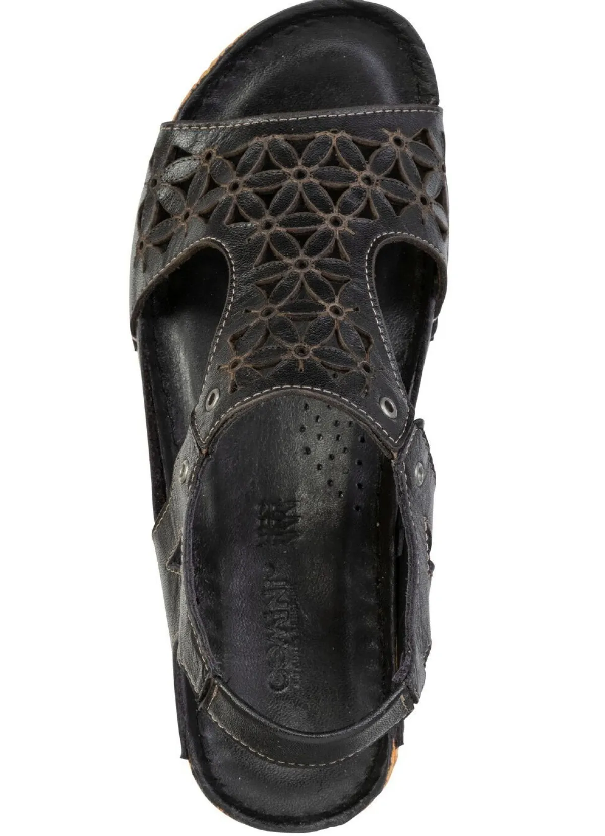 Damen Gemini , sommerliche Damen-Sandalen, Weite G, aus Leder