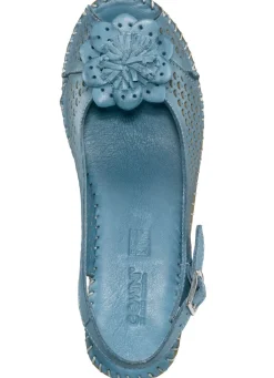 Damen BADER Gemini, sommerliche Damen-Sandaletten, Weite G, mit Gummizug