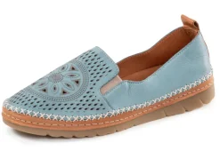 Damen Gemini , sommerliche Damen-Slipper, Weite G, mit herausnehmbarem Fußbett