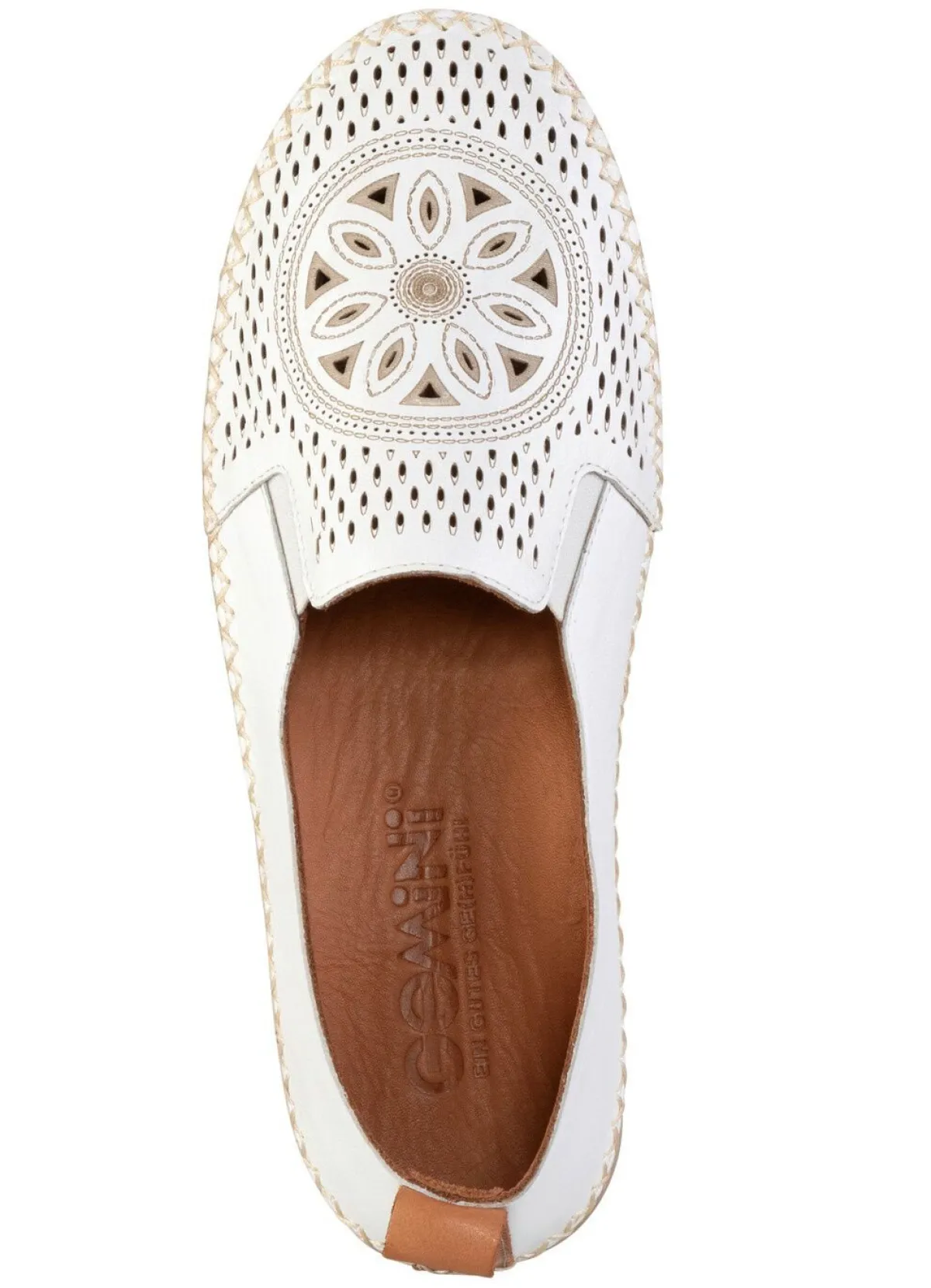 Damen Gemini , sommerliche Damen-Slipper, Weite G, mit herausnehmbarem Fußbett