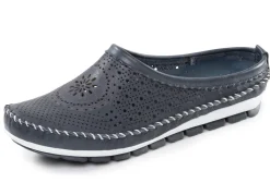 Damen Gemini , sommerlicher Damen-Sabot, Weite G, mit herausnehmbarem Fußbett