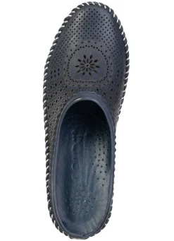 Damen Gemini , sommerlicher Damen-Sabot, Weite G, mit herausnehmbarem Fußbett