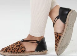 Damen Gemini , trendige Damen-Slipper, Weite G, aus Leder