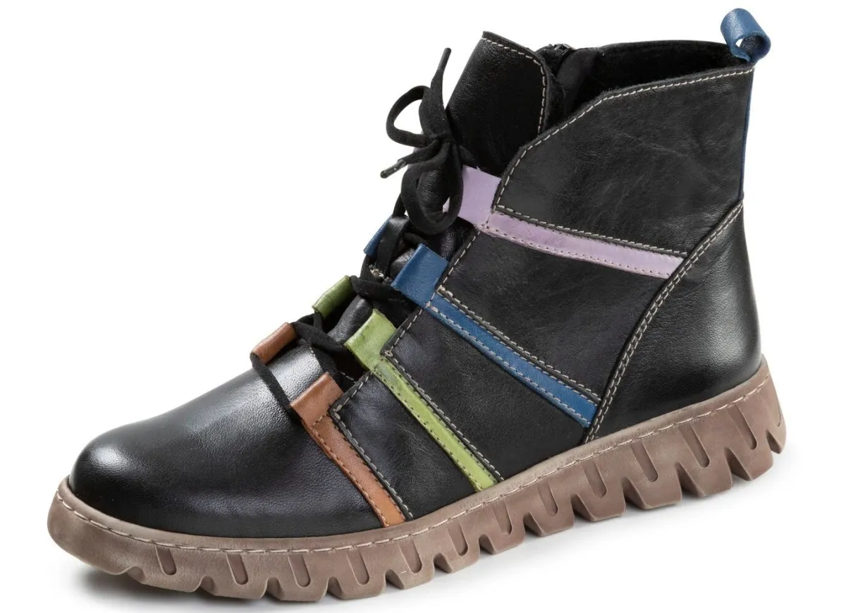 Damen Gemini , trendige Damen-Stiefeletten, Winterschuhe, Weite G, mit herausnehmbarem Fußbett
