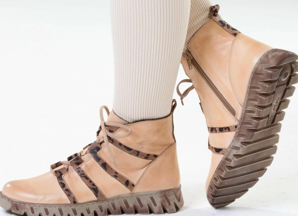 Damen Gemini , trendige Damen-Stiefeletten, Winterschuhe, Weite G, mit herausnehmbarem Fußbett
