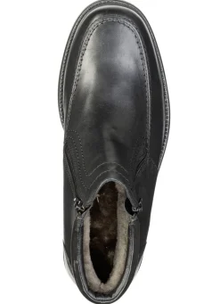 Herren GINO GALANTE , gefütterte Herren-Stiefeletten, Winterschuhe, mit Lammfell