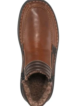 Herren GINO GALANTE , gefütterte Herren-Boots, Winterschuhe, mit herausnehmbarem Fußbett