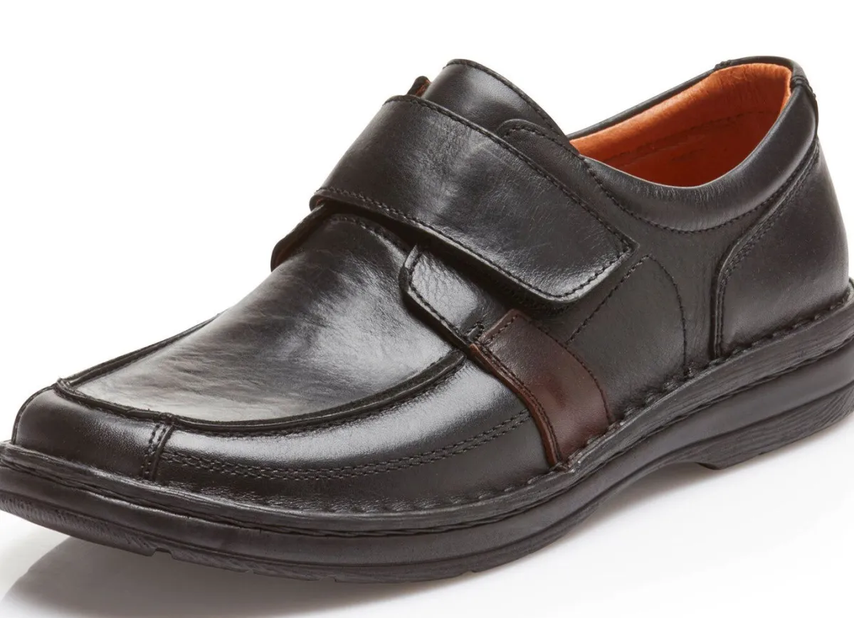 Herren BADER GINO GALANTE, klassische Herren-Slipper, mit herausnehmbarem Fußbett