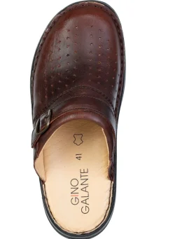 Herren GINO GALANTE , klassische Herren-Clogs, aus Leder