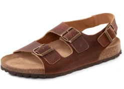 Herren GINO GALANTE , klassische Herren-Sandalen, Weite H, mit verstellbaren Schließen