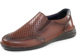 Herren GINO GALANTE , komfortable Herren-Slipper, Weite H, mit herausnehmbarem Fußbett