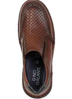 Herren GINO GALANTE , komfortable Herren-Slipper, Weite H, mit herausnehmbarem Fußbett