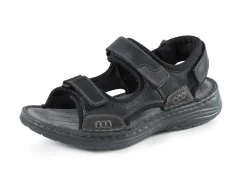 Herren GINO GALANTE , komfortable Herren-Trekkingsandalen, aus Leder