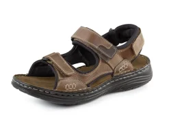 Herren GINO GALANTE , komfortable Herren-Trekkingsandalen, aus Leder