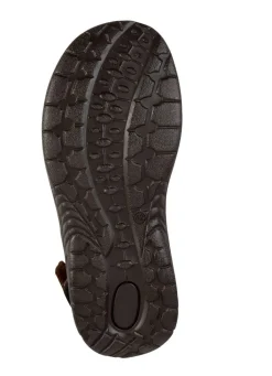 Herren GINO GALANTE , komfortable Herren-Trekkingsandalen, aus Leder