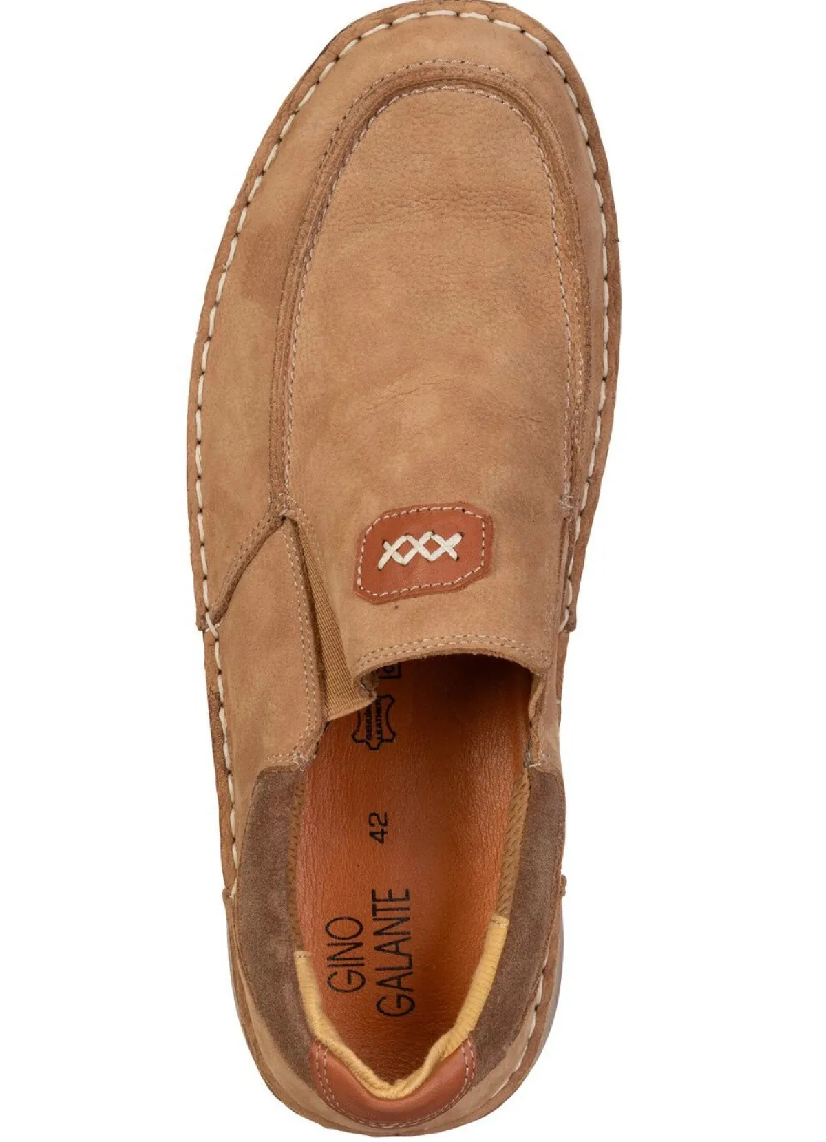 Herren GINO GALANTE , leichte Herren-Slipper, mit herausnehmbarem Fußbett