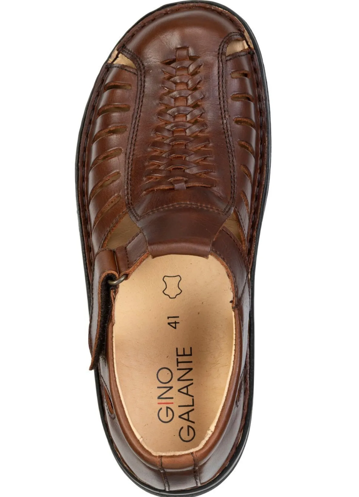 Herren GINO GALANTE , leichte Herren-Sandalen, aus Leder