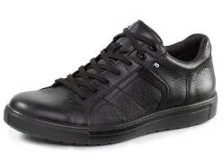 Herren GINO GALANTE Schnürschuh aus Nubukleder mit Kontrastbesätzen