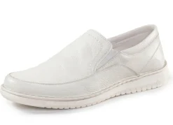 Herren GINO GALANTE Slipper aus genarbtem Nappaleder