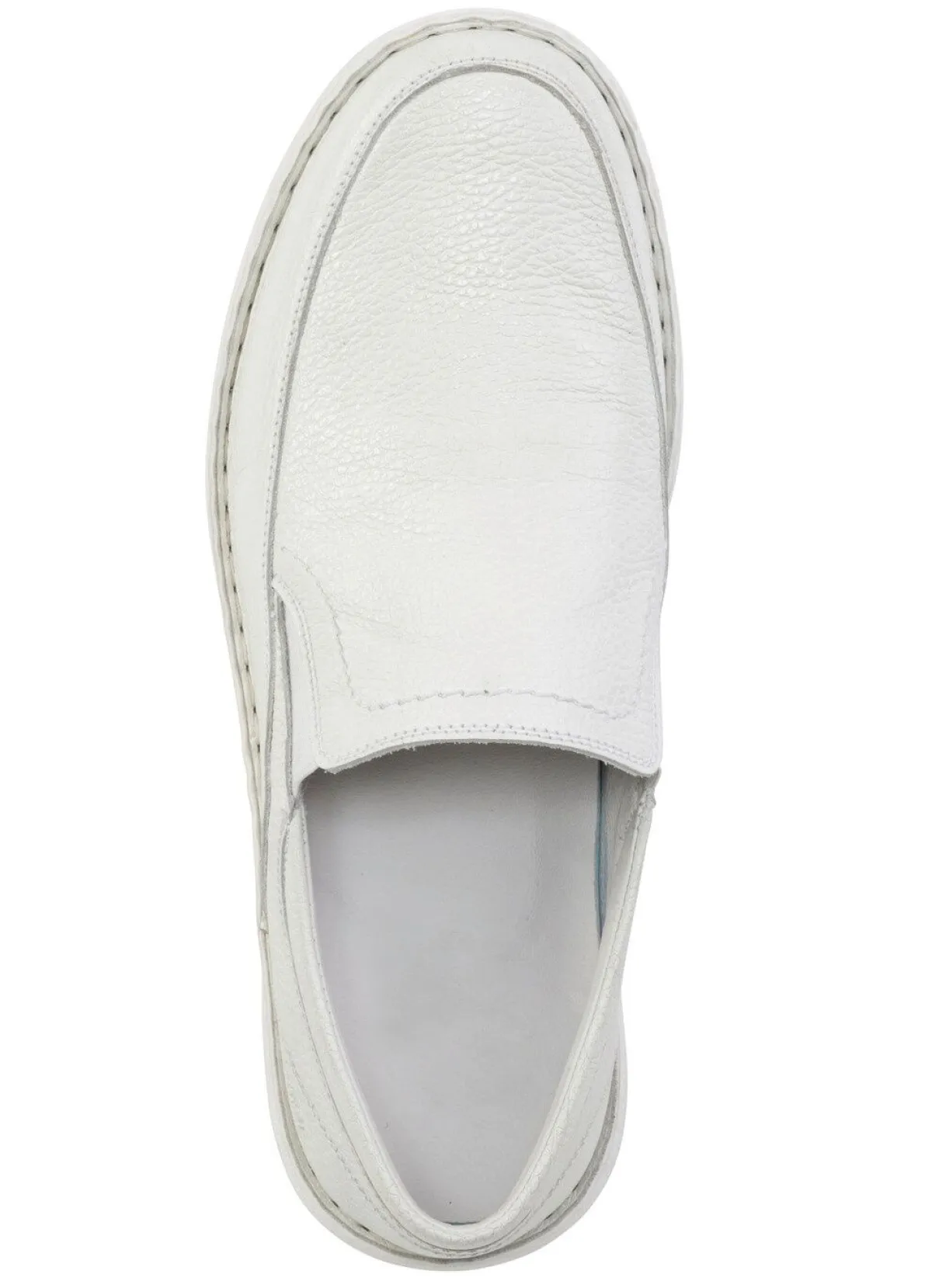 Herren GINO GALANTE Slipper aus genarbtem Nappaleder