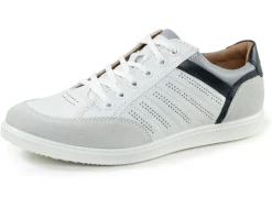 Herren GINO GALANTE Sneaker mit Kontrast-Besätzen und Zierlochung