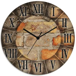 BADER Glas-Wanduhr