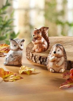 BADER Herbstfiguren aus Keramik im 3er-Set
