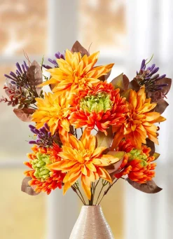 BADER Herbstlicher Dahlien-Chrysanthemen-Strauß