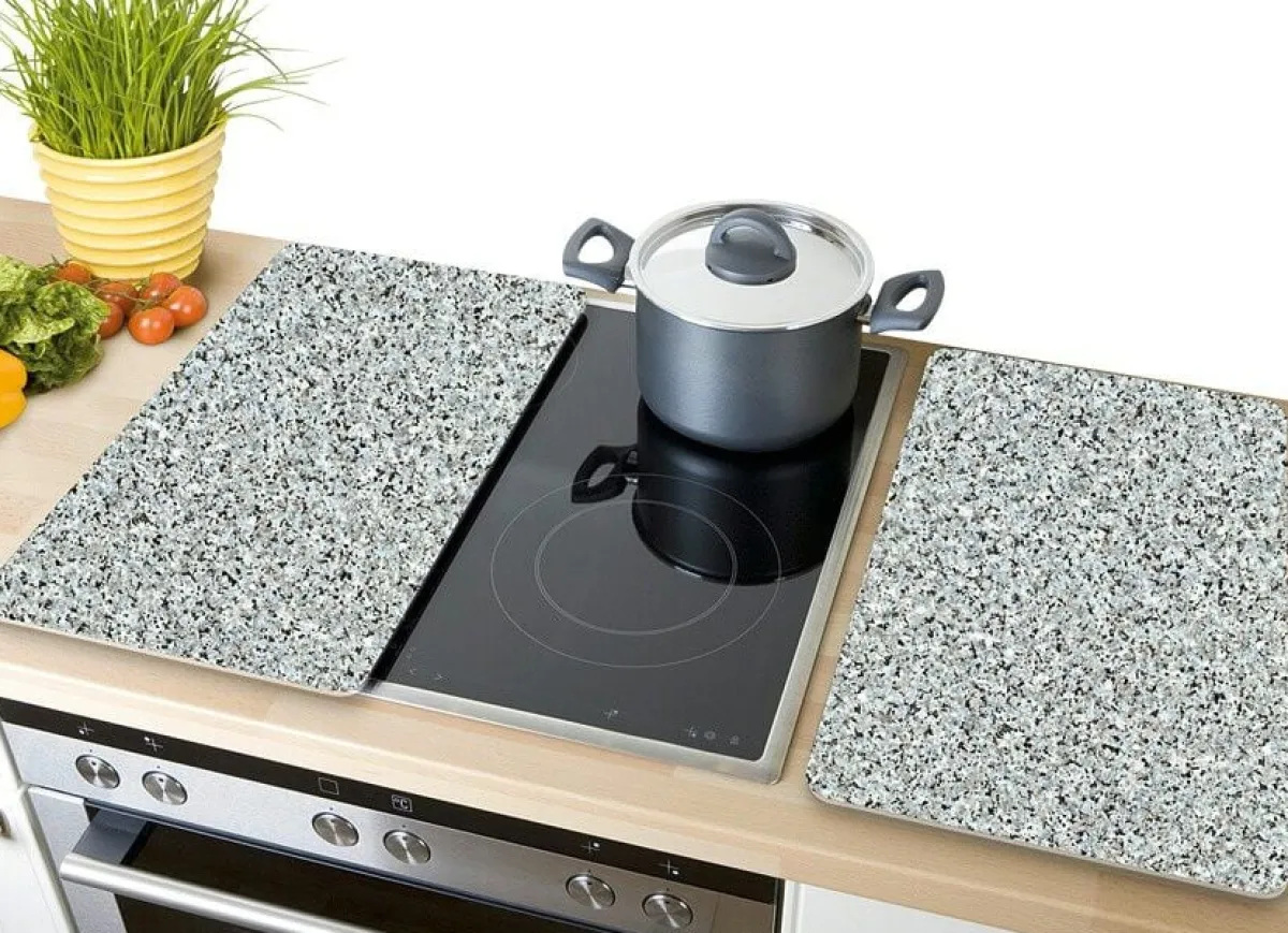WENKO Herdabdeckplatten , 2er-Set