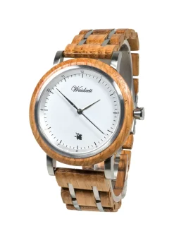 Herren WAIDZEIT Herrenuhr mit Holzband der Marke