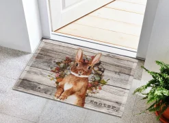 BADER Hochwertige Fußmatte mit Osterhase