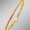 Damen BADER Hochwertiges Armband mit echten Safiren in Multicolor