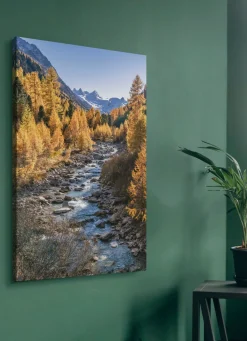BADER Hochwertiges in Digitaldruck gefertigtes Leinwandbild