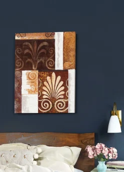 BADER Hochwertiges Leinwandbild mit dem Titel „Ornamente II“