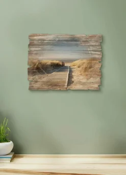 BADER Holzbild im Vintage-Charakter