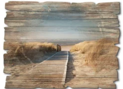 BADER Holzbild im Vintage-Charakter